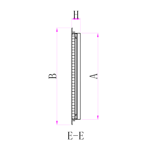 Ductsure Ventilation Ductsure Eggcrate Hinged Polyester Filter – EGHF-P 600550 (595 x 545 mm)