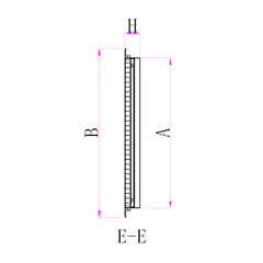 Ductsure Ventilation Ductsure Eggcrate Hinged Polyester Filter – EGHF-P 600550 (595 x 545 mm)