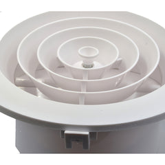 Ductsure Ventilation Ductsure PDJ150 Plastic Round Ceiling Vent Diffuser