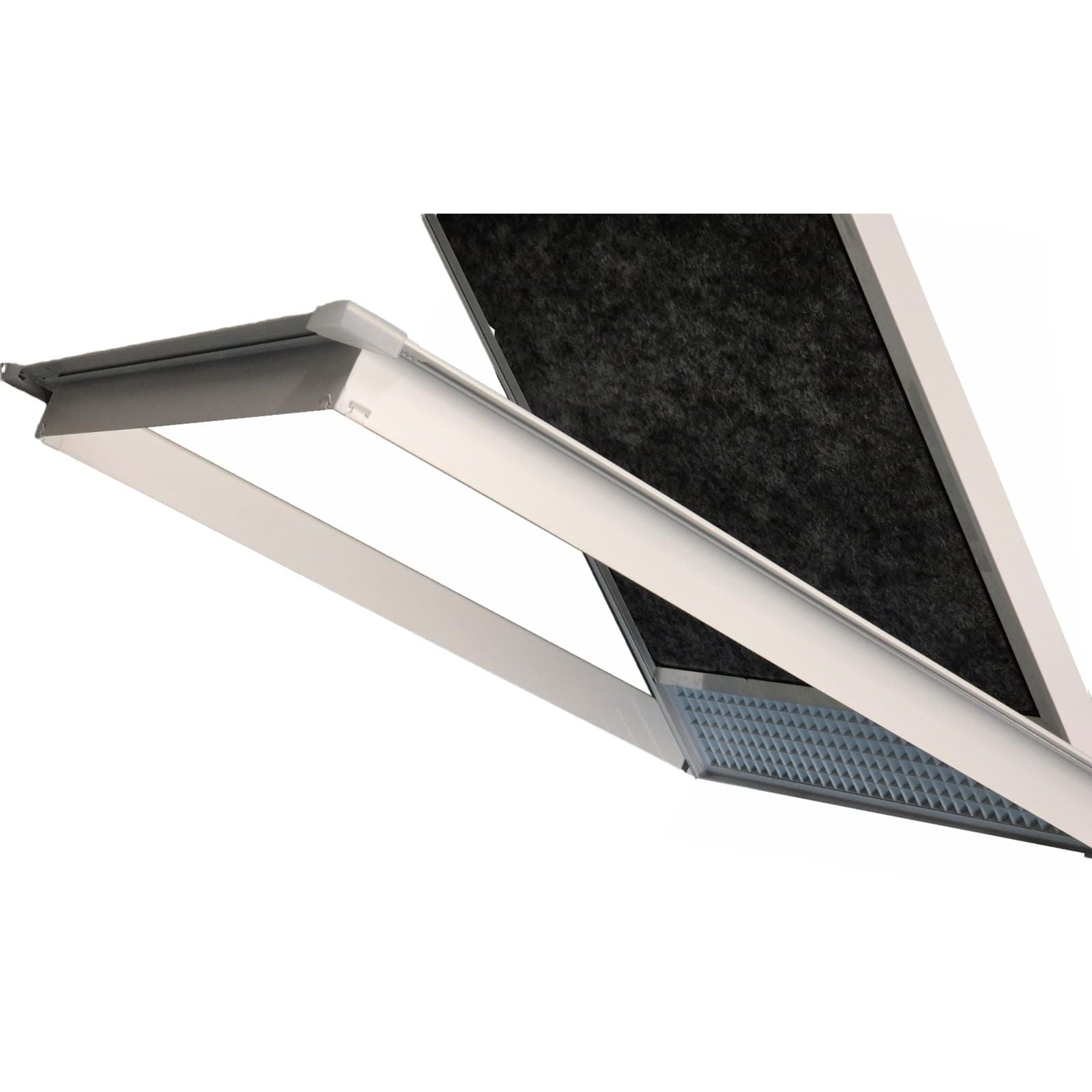 Ductsure Ventilation Pack of 3 Ductsure Eggcrate Hinged Filter EGHF-P 600450 (595x445mm)