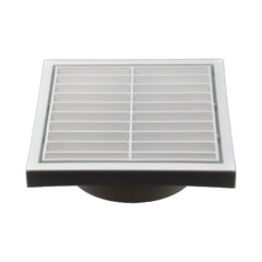 Ductsure Ventilation Twin Pack PFL100 Ductsure Ducting Wall Vent : Fixed Louvre - Φ100