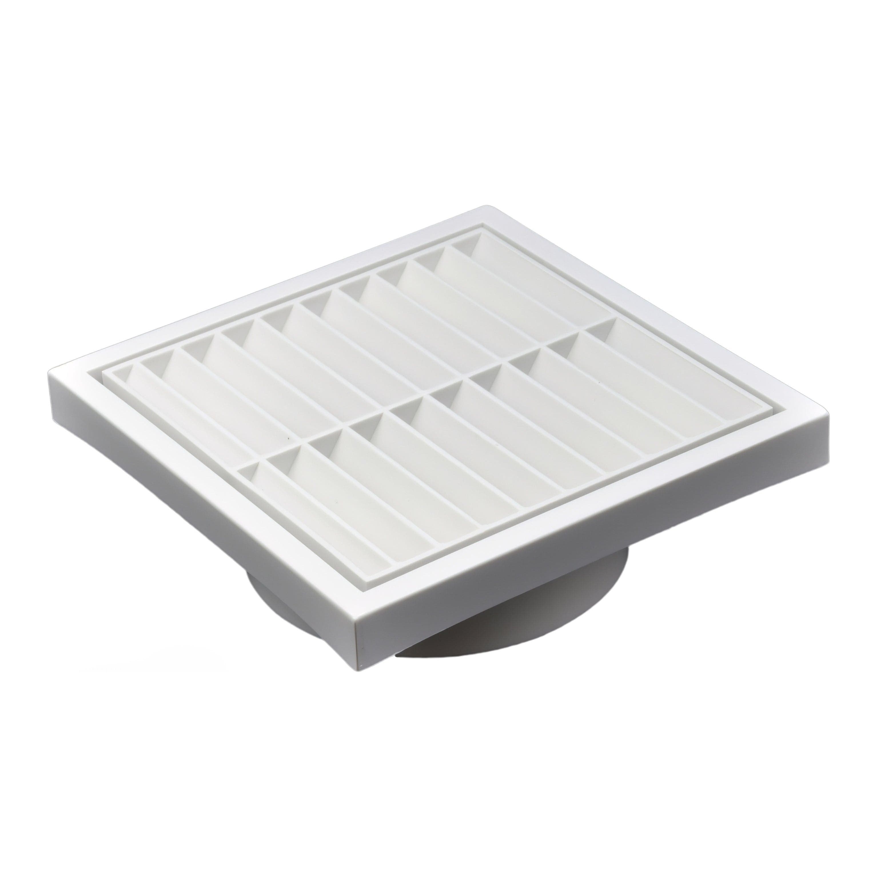Ductsure Ventilation Twin Pack PFL150 Ductsure Ducting Wall Vent : Fixed Louvre - Φ150