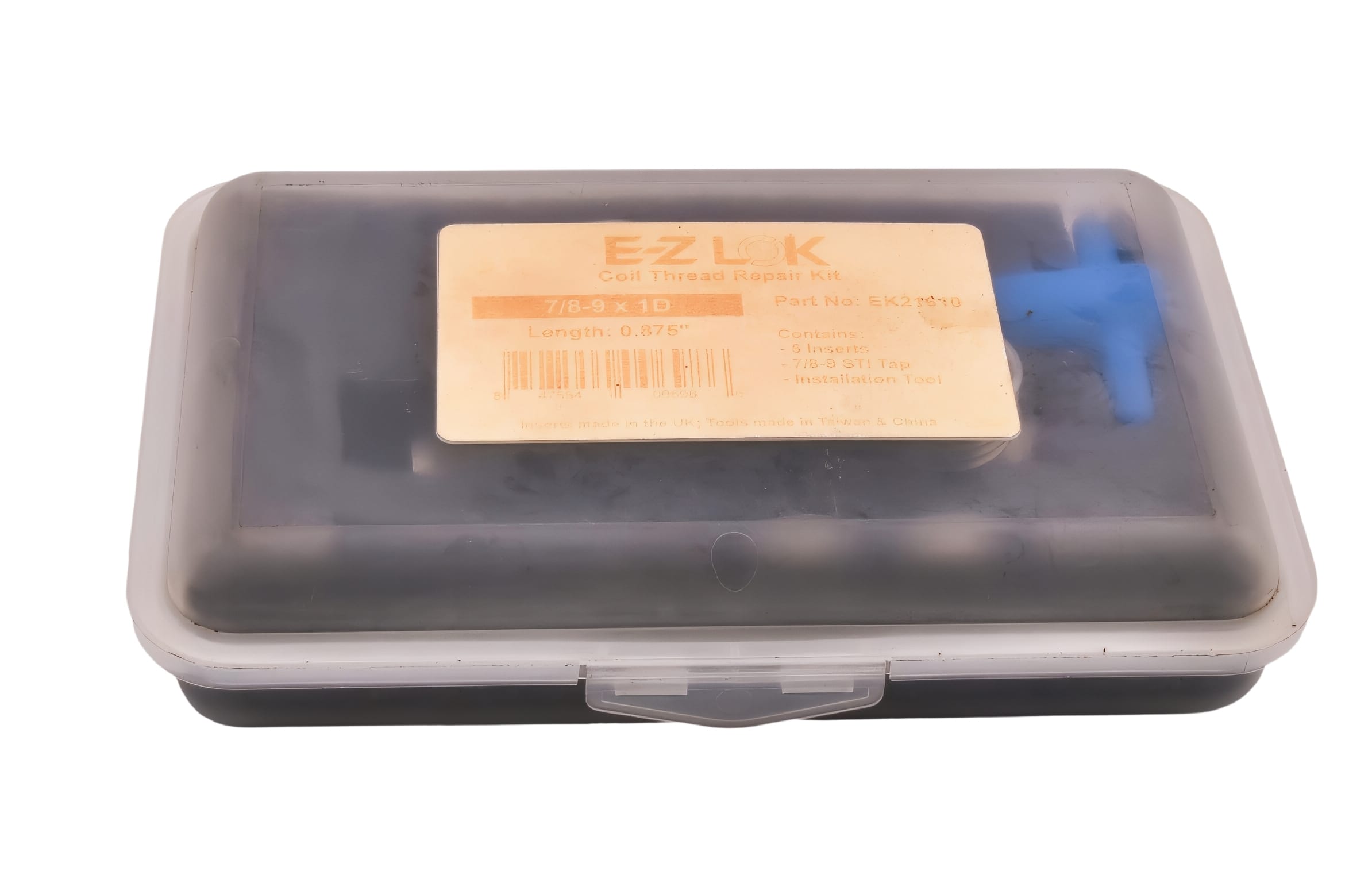 E-Z LOK INSERTS E-Z Coil Kit Economy 7/8"-9 X 1D Unc