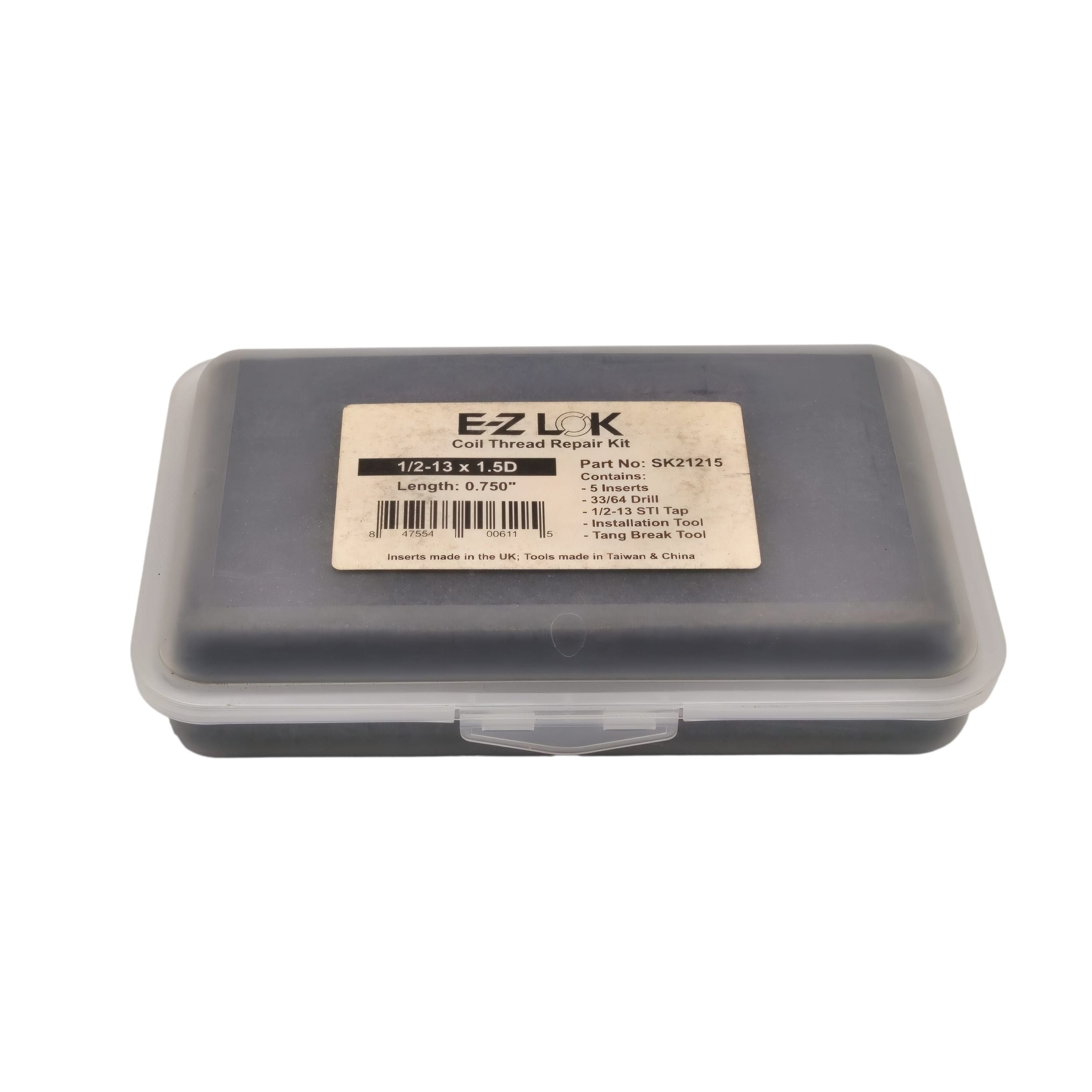 E-Z LOK THREAD REPAIR E-Z LOK SK21215 1/2-13 UNC x 1.5D Thread Repair Kit