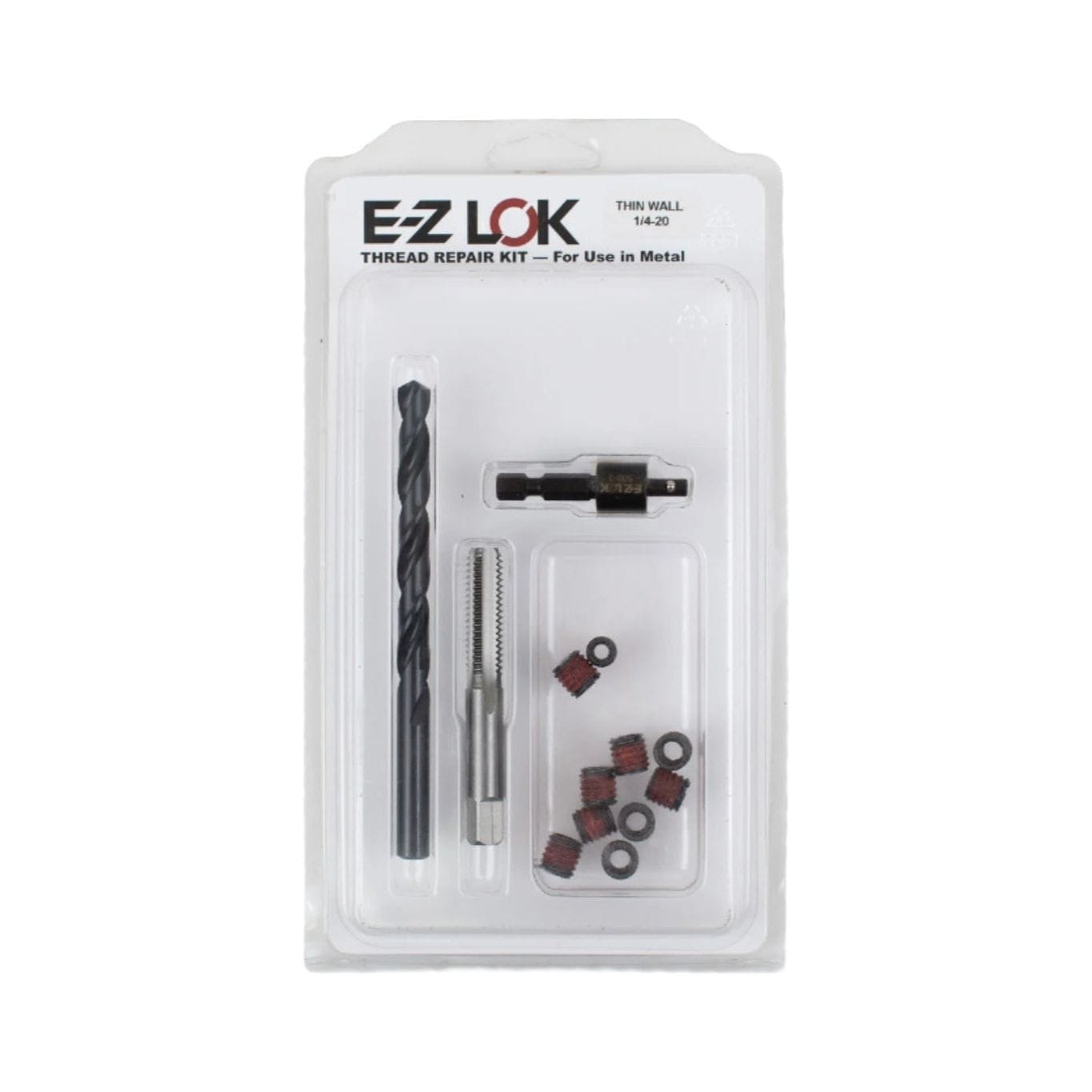 E-Z LOK THREAD REPAIR E-Z Lok Thin Wall Thread Repair Kit - 1/4-20 UNC X 3/8-16 UNC