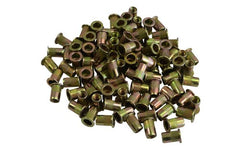 5/16 UNC Zinc Plated Steel Nutsert Rivet Nuts – Bulk Pack of 100