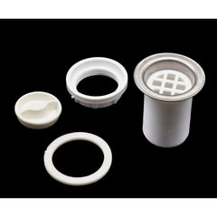Extended 40mm Stainless Steel Plug and Waste Unit - Twin Eagle Imports