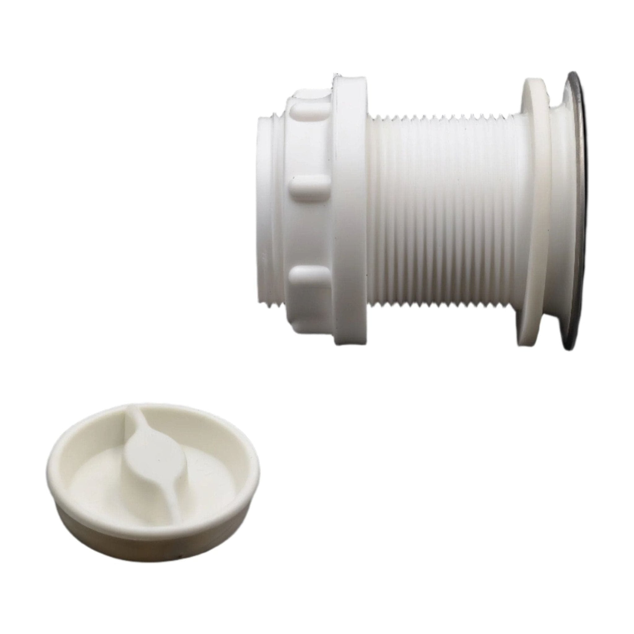 Extended 40mm Stainless Steel Plug and Waste Unit - Twin Eagle Imports