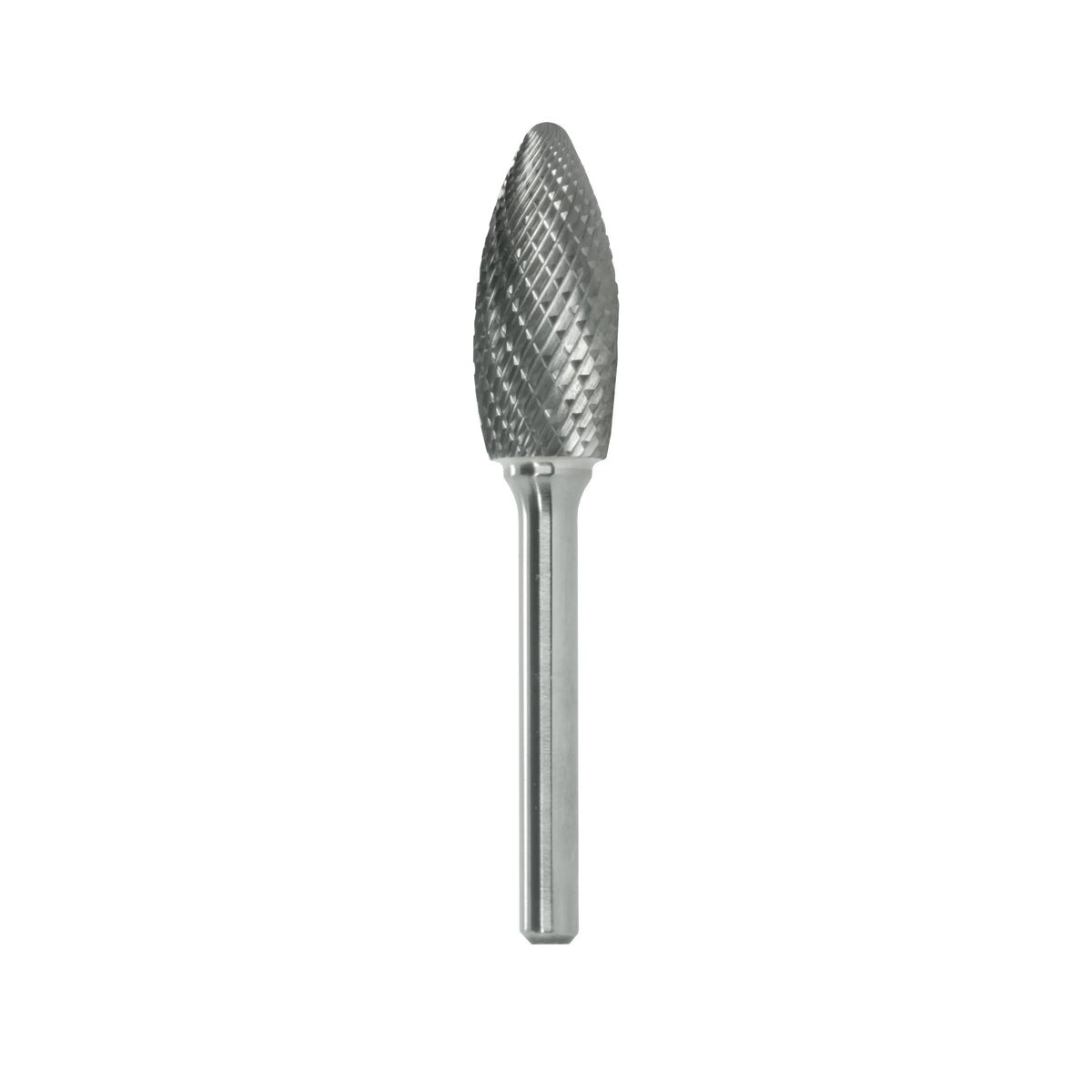 Somta Series 08C – 10mm Double Cut Carbide Burr (Flame Shape)