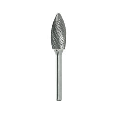 Somta Series 08C – 10mm Double Cut Carbide Burr (Flame Shape)