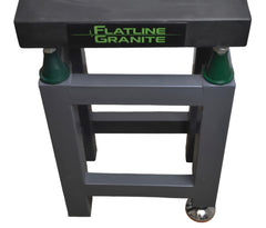 Flatline Granite MEASURING EQUIPMENT Flatline Granite Surface Plate 400 x 250 x 60mm with Stand & Levelling Brackets