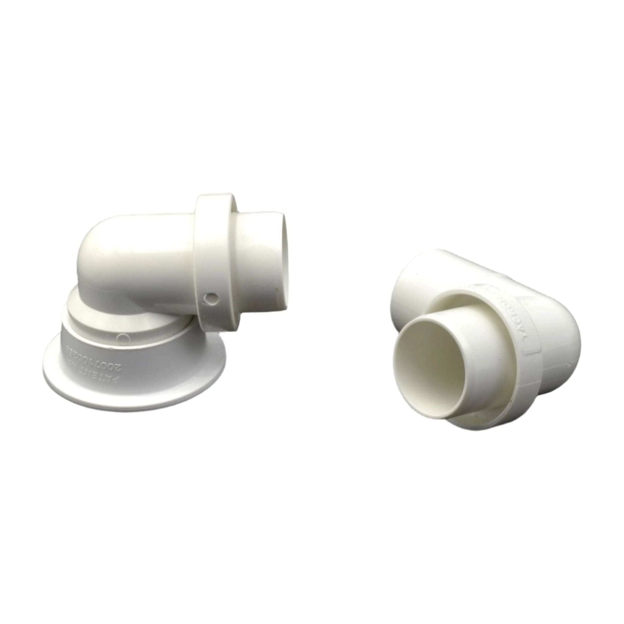 Flexible Plumbdinger - White Plated Brass Plug 40mm - Twin Eagle Imports