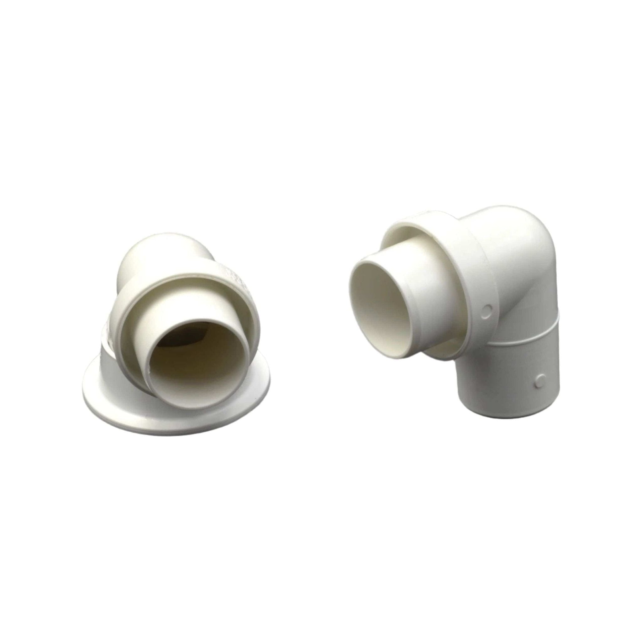 Flexible Plumbdinger - White Plated Brass Plug 40mm - Twin Eagle Imports