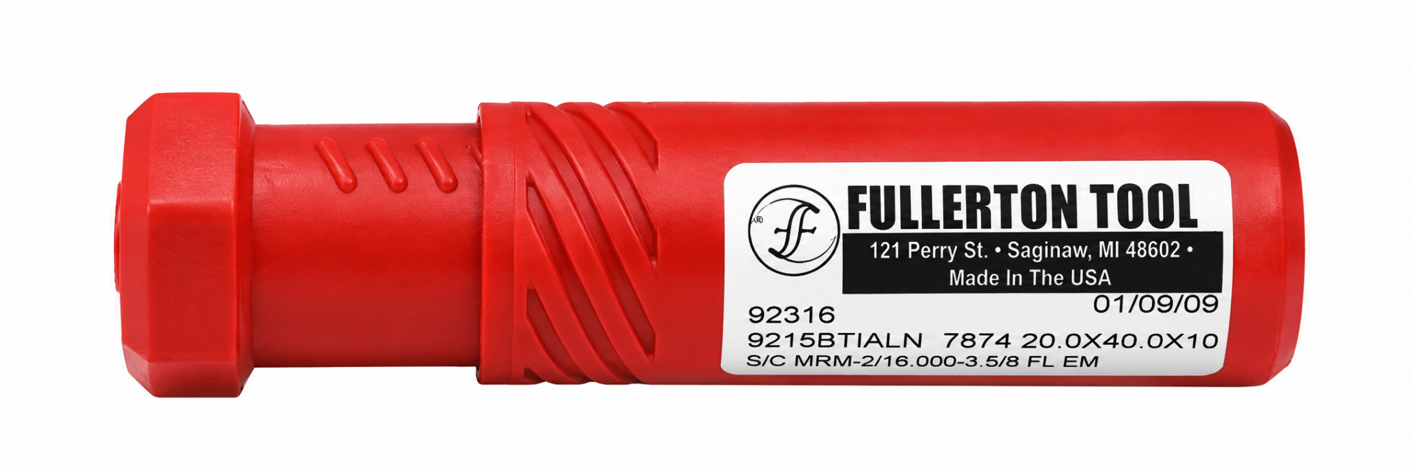 Fullerton 20.0mm 2 Flute TiAlN Coated Carbide Ball Nose Endmill - 3215 Series - Twin Eagle Imports