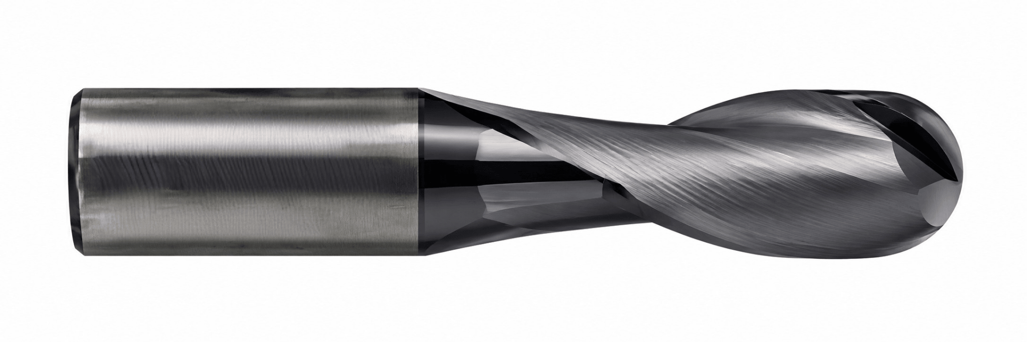 Fullerton 20.0mm 2 Flute TiAlN Coated Carbide Ball Nose Endmill - 3215 Series - Twin Eagle Imports