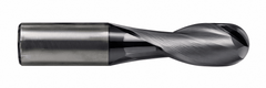 Fullerton 20.0mm 2 Flute TiAlN Coated Carbide Ball Nose Endmill - 3215 Series - Twin Eagle Imports