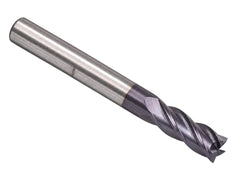 Fullerton 31718 0.1875" 4 Flute TiAlN Coated Corner Radius End Mill - Twin Eagle Imports
