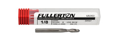 Fullerton 32093 0.1250" 2 Flute Standard Ball Nose End Mill - Twin Eagle Imports