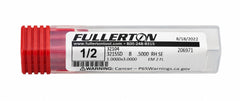 Fullerton 32104 0.5000" 2 Flute Standard Ball Nose End Mill - Twin Eagle Imports