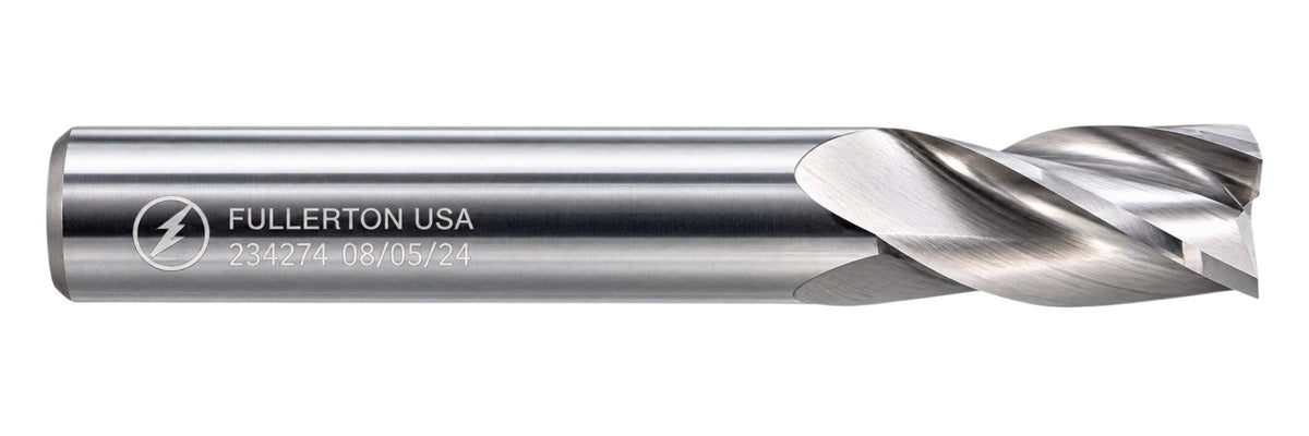 Fullerton 32151 0.4375" 4 Flute Stub Square End Mill - Twin Eagle Imports
