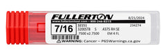 Fullerton 32151 0.4375" 4 Flute Stub Square End Mill - Twin Eagle Imports