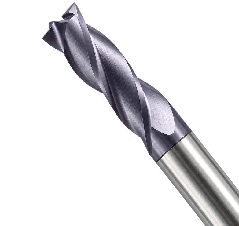 Fullerton 33817 0.375" 4 Flute TiAlN Coated Corner Radius End Mill - Twin Eagle Imports
