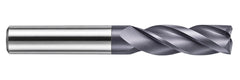 Fullerton 33817 0.375" 4 Flute TiAlN Coated Corner Radius End Mill - Twin Eagle Imports