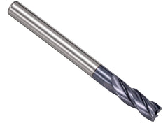 Fullerton 91962 0.1969" 4 Flute TiAlN Coated Corner Radius End Mill - Twin Eagle Imports