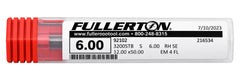 Fullerton 92102 0.2362" 4 Flute Stub Square End Mill - Twin Eagle Imports