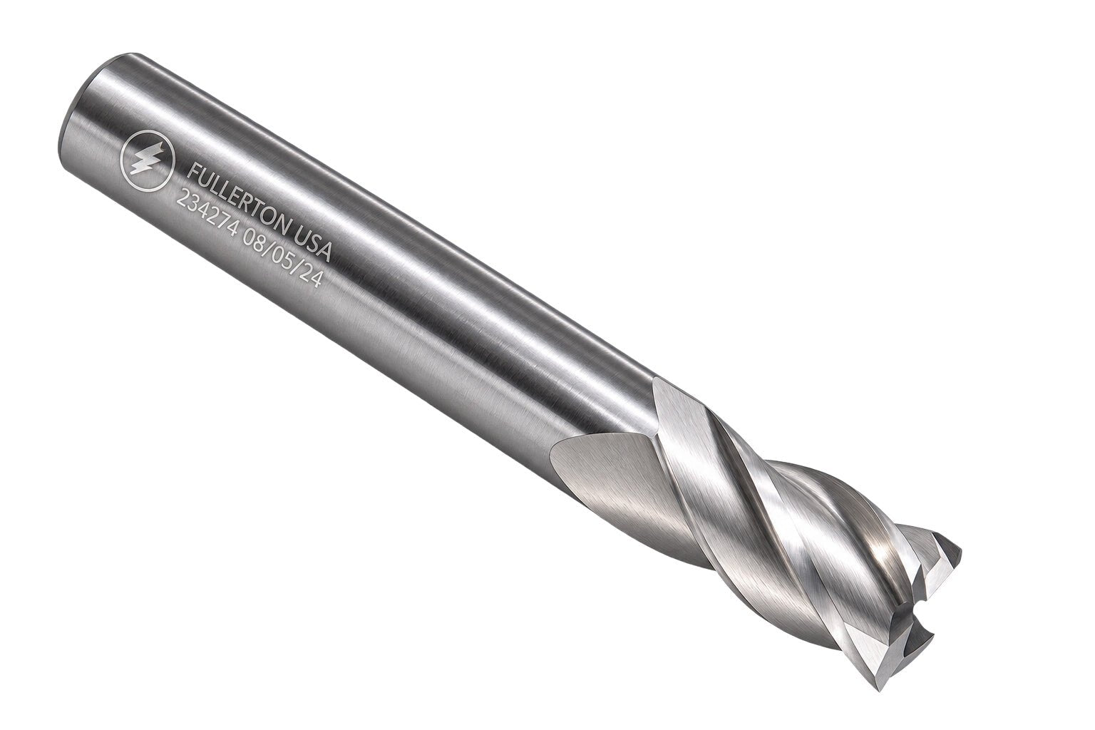 Fullerton 92102 0.2362" 4 Flute Stub Square End Mill - Twin Eagle Imports