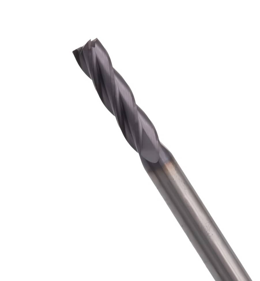 Fullerton CARBIDE ENDMILL Fullerton 92207 4mm 4 Flute TiAlN Coated Carbide Square End Mill