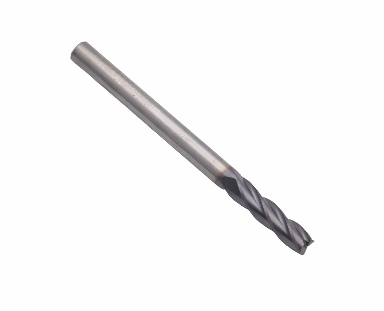 Fullerton CARBIDE ENDMILL Fullerton 92207 4mm 4 Flute TiAlN Coated Carbide Square End Mill