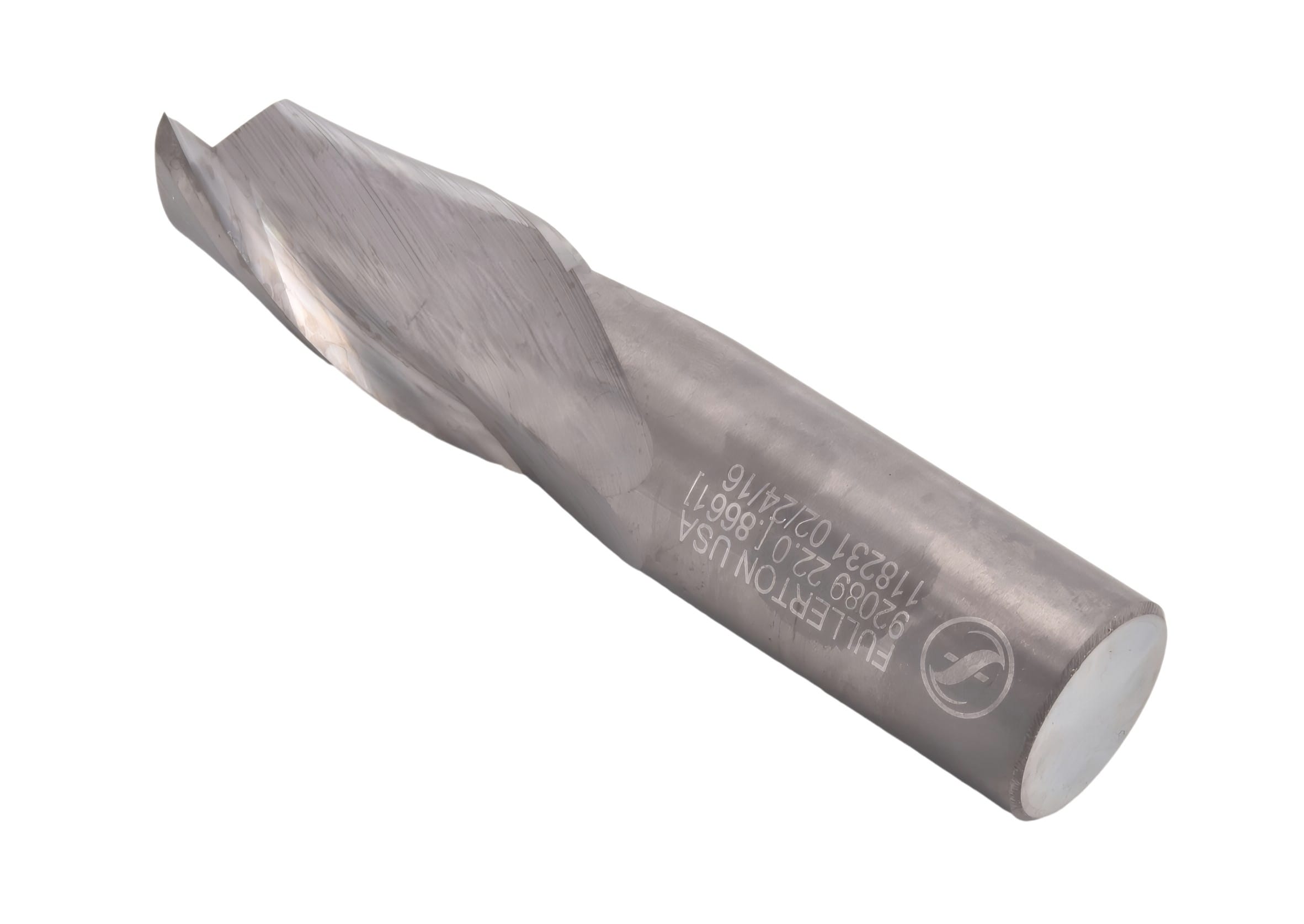 FULLERTON TOOL COMPANY CARBIDE ENDMILL Fullerton 92089 22mm 2 Flute Carbide Square End Mill