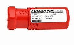 FULLERTON TOOL COMPANY CARBIDE ENDMILL Fullerton 92089 22mm 2 Flute Carbide Square End Mill