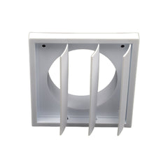 Haron 55OC Ducting Wall Vent Open/Close Function – Vent Facing 140 x 140mm - Twin Eagle Imports