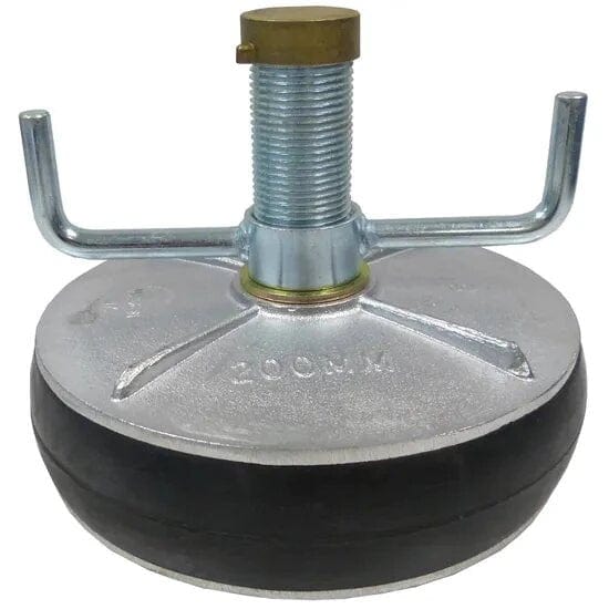 HARON Expanding Plumbing Plug Aluminium Alloy pipe with 25 mm bypass 187-219mm MPA 200-25