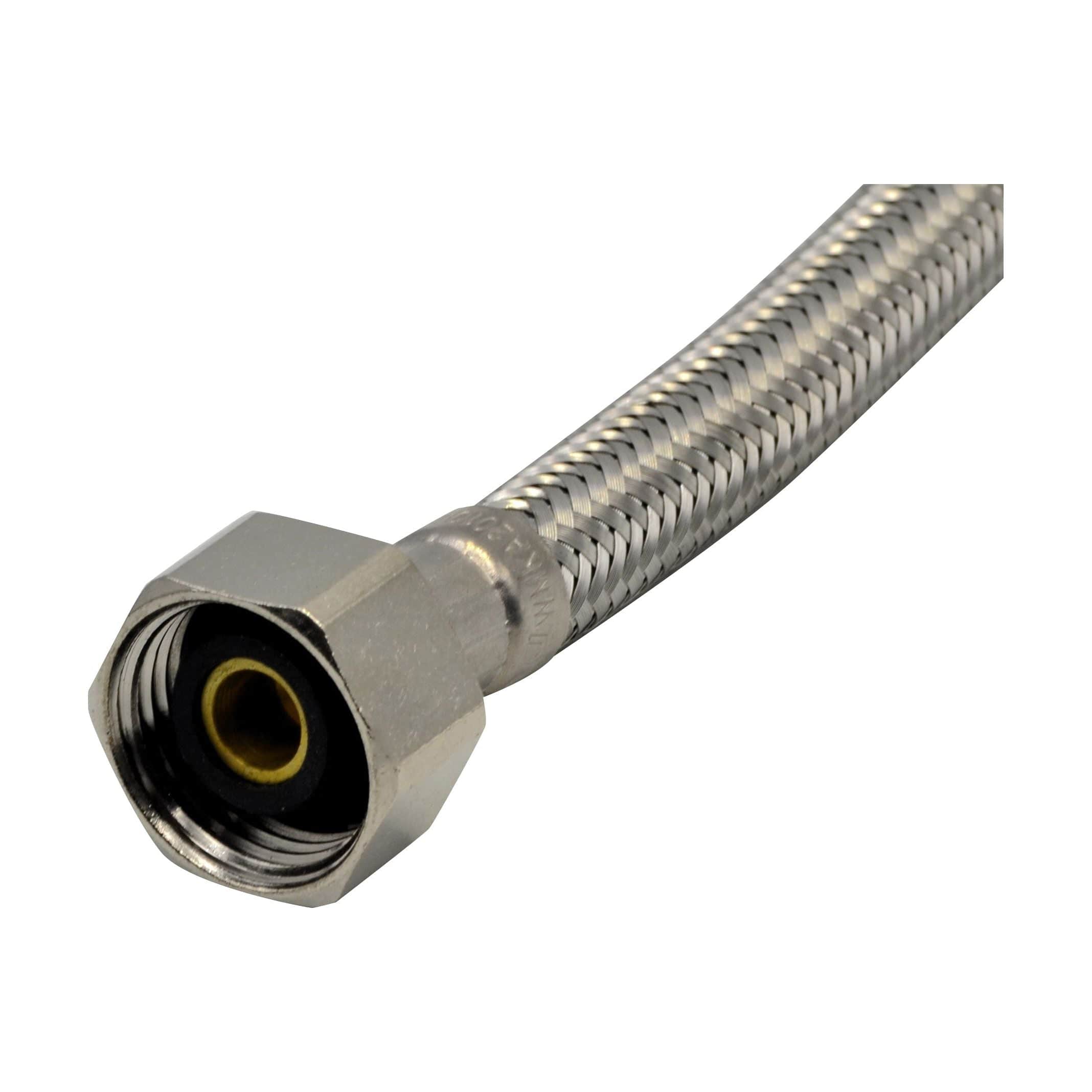 HARON Flexible Connectors Haron B4F09 9″ (225mm) 1/2″F x 1/2″F Steel Braided Hose