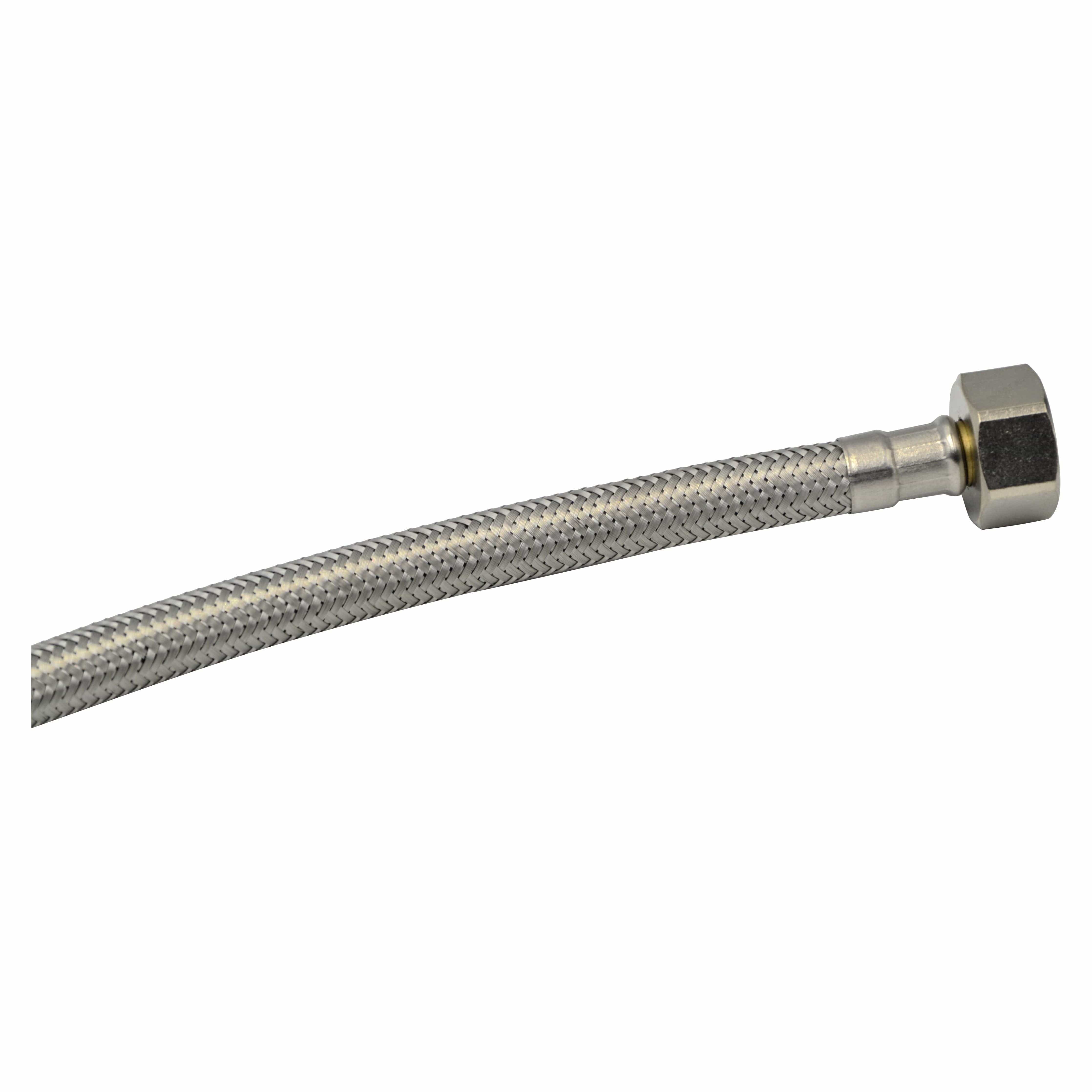 HARON Flexible Connectors Haron B4F20 20″ (500mm) 1/2″F x 1/2″F Steel Braided Hose