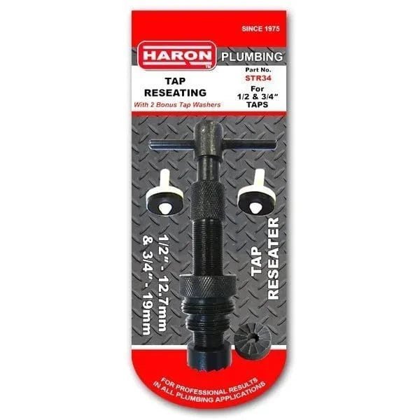 Haron STR34 Tap Reseater with 1/2 and 3/4” - Twin Eagle Imports