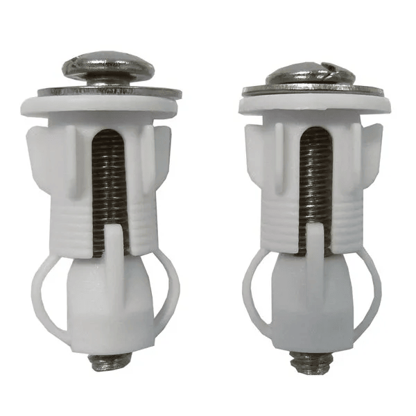 HARON Toilet Seat Fixing Kit Haron TFP-16mm – 16mm Top/Blind Fixing Plugs for Toilet Seats