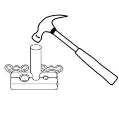 HARON Tube Expander Haron H106 1/2 & 3/4″ Heavy Duty Block and Pin Flaring Tool
