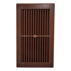 HARON Vent Haron 95B Wall Vent – Brown. Vent Facing 245 x 145mm