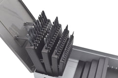 Hepyc 1–5.9mm HSS Jobber Drill Bit Set 0.1mm Increments (51-Piece, DIN 338) - Twin Eagle Imports