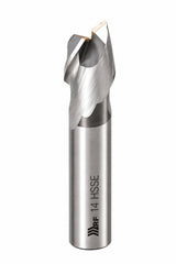 Hepyc 14mm HSSE DIN327N End Mill 2 Flute 30° Helix Short Series - Twin Eagle Imports