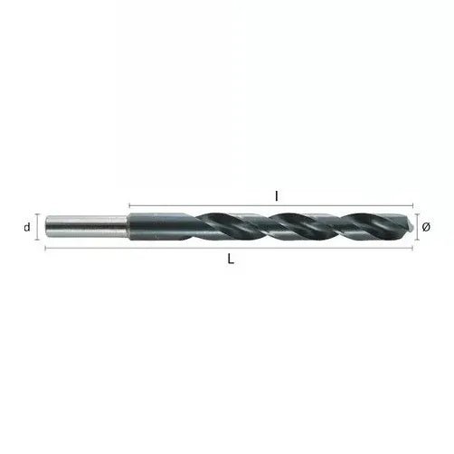 Hepyc 18.5mm HSS Reduced Shank Drill DIN 338 - Twin Eagle Imports