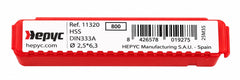 Hepyc 2.50mm HSS DIN333A Centre Drill - Twin Eagle Imports