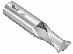 Hepyc 25mm HSSE DIN327N End Mill 2 Flute 30° Helix Short Series - Twin Eagle Imports