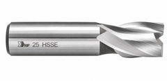 Hepyc 25mm HSSE DIN327N End Mill 2 Flute 30° Helix Short Series - Twin Eagle Imports