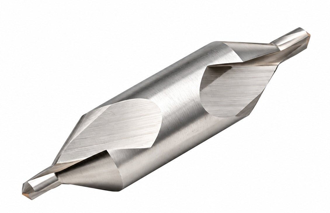 Hepyc 6.3mm HSS DIN333A Centre Drill 118° Taper Shank 80mm Length - Twin Eagle Imports