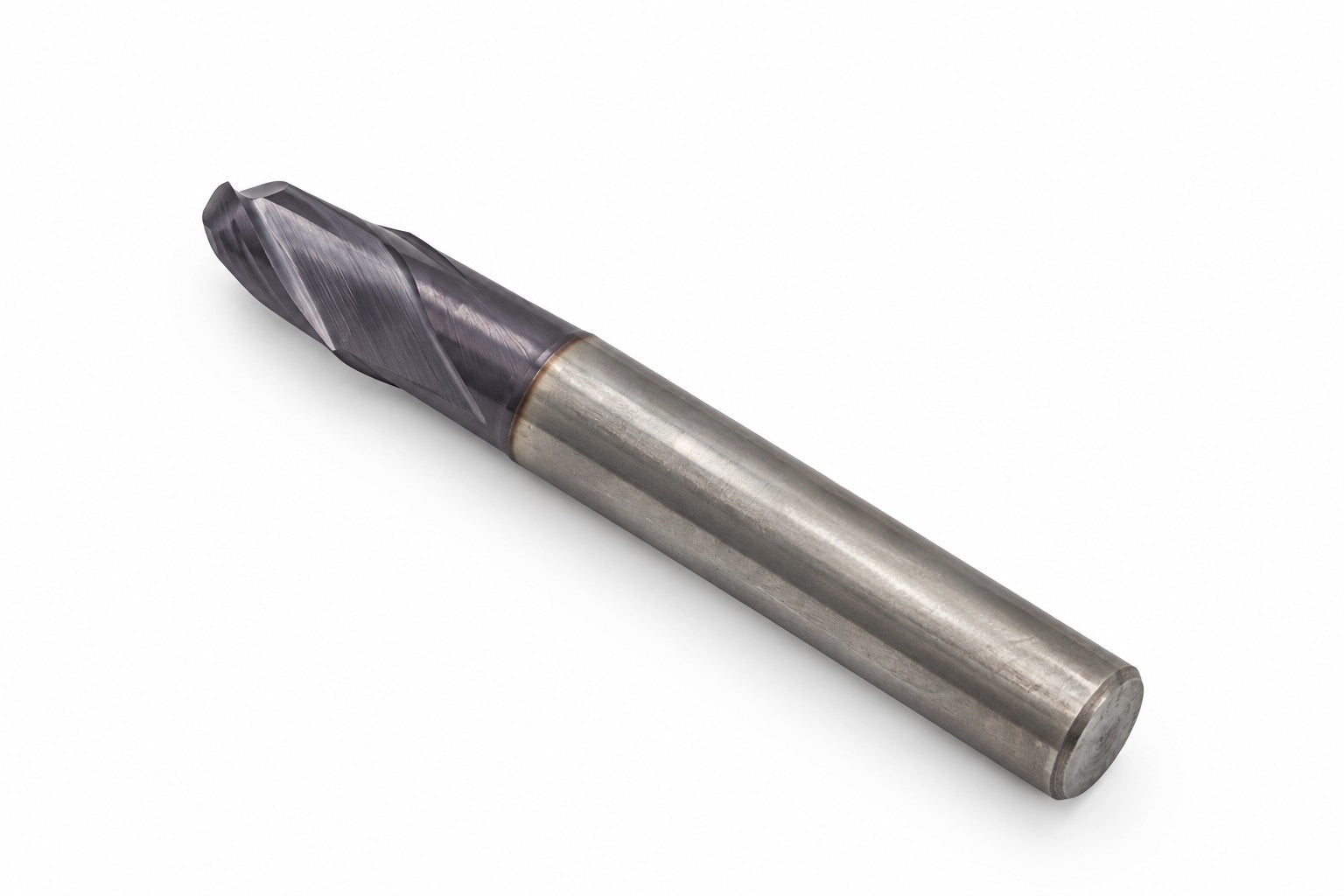 Hepyc 8mm 2 Flute TiAlN Coated Solid Carbide End Mill DIN 6527S - Twin Eagle Imports
